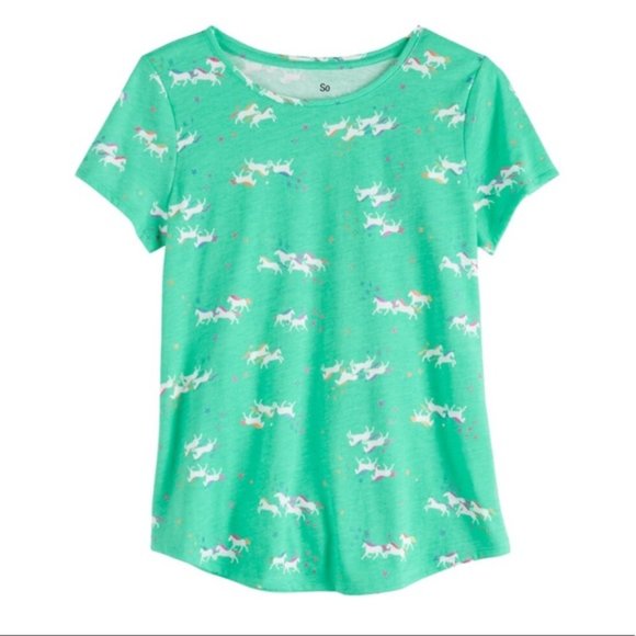 SO Other - Clearance SO Mint Unicorn Rainbow Favorite Tee 14